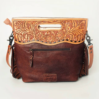 American Darling - Women's Genuine Western Leather Crossbody Clutch