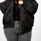Good American - Satin Bomber Jacket - Plus