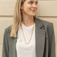 Brenda Grands - Women's Coin Long Necklace