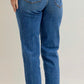 Judy Blue - Mid Rise Boyfriend Classic Cuffed Jeans