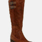Born - Women's Suede Leather Distressed Tall Boots