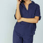 A Shirt Thing - Delilah Collared V-neck Shirt