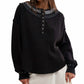 Free People - HOLLY HENLEY SWEATER
