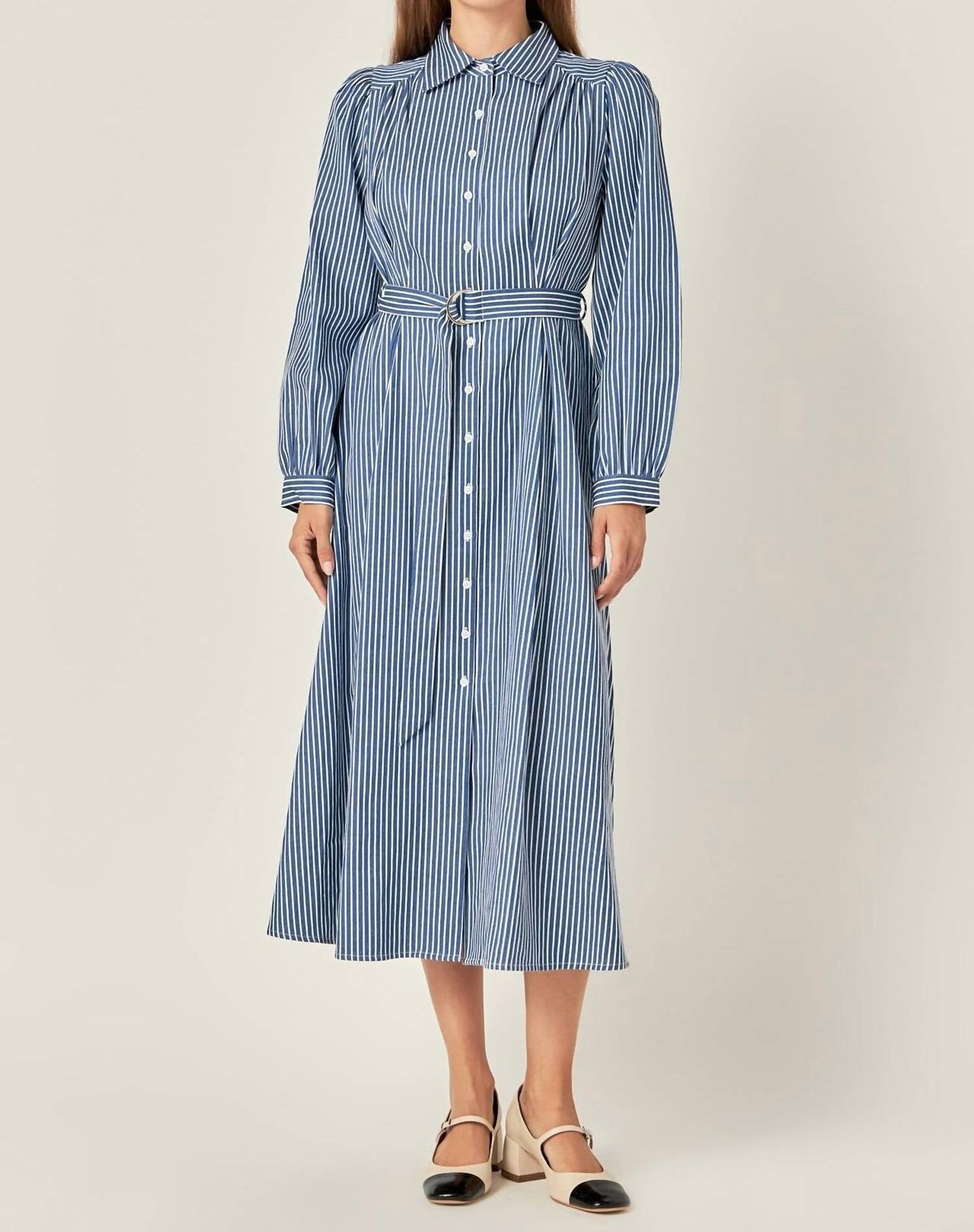 2.7 August Apparel - Eloise Striped Dress
