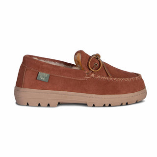 Cloud Nine - Mocassins Trekker de pele de carneiro masculinos