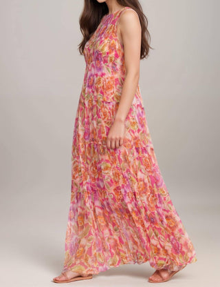 Johnny Was - Vestido longo em camadas Loran