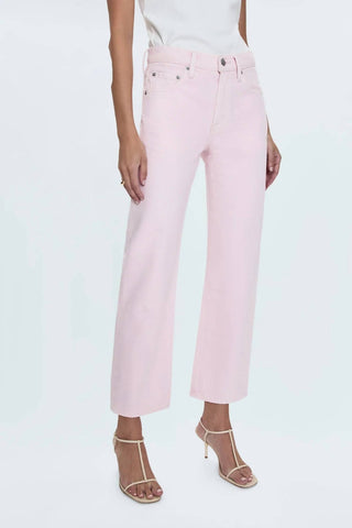 Pistola - Calça Jeans Lexi de Cintura Média e Perna Curvada