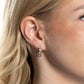 Allyanna Gifts - Women's Moissanite Bubble Open Hoop Post Earrings