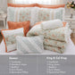 9 Piece Cotton Percale Comforter Set Coral Queen