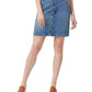 Habitual - Button Front Denim Mini Skirt