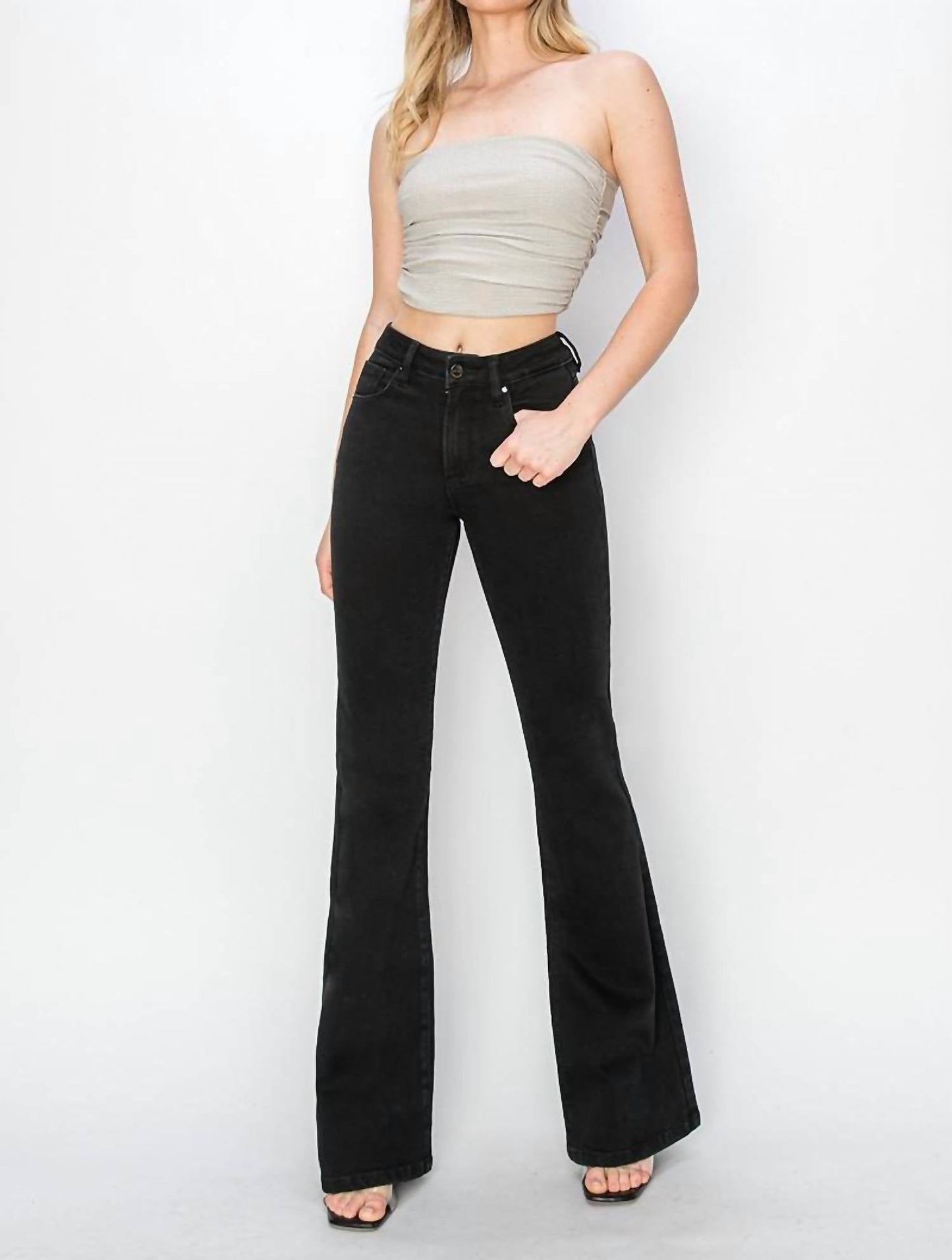 Risen - High Rise Flare Jean