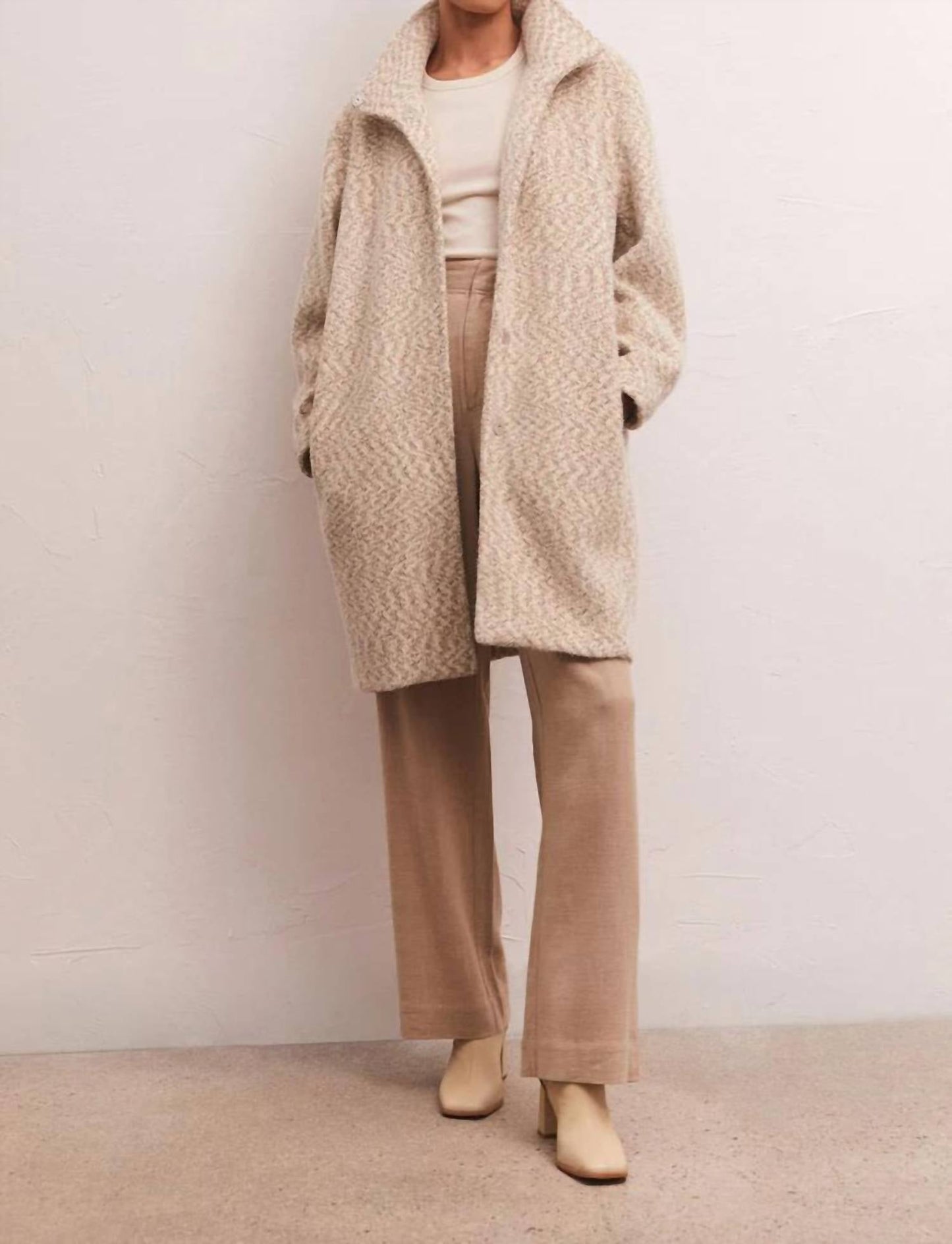 Z Supply - Connor Mohair Knit Coat