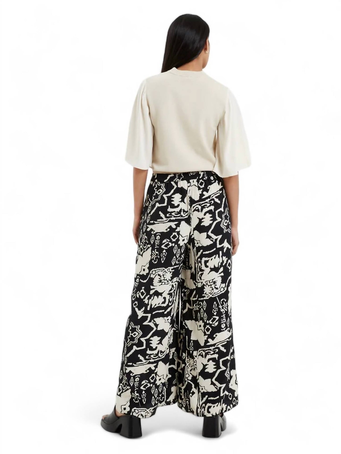 French Connection - DEON DELPHINE WIDE TROUSER