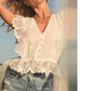 Btb Los Angeles - Capri Ruffle Top
