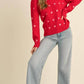 &Merci - Heart Knit Sweater
