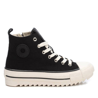 Xti - Tênis Casual Feminino de Cano Alto