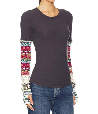 Free People - Blusa All In Cuff