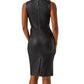 Spanx - LEATHER LIKE COMBO SHIFT