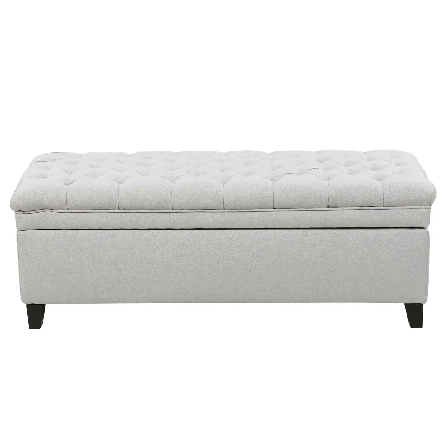 Juliana - Storage Ottoman With Birch Legs