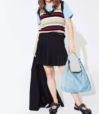 Ganni - Logo Wool Mix Vest