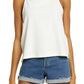 Madewell Seersucker Apron Tank in Lighthouse - Size Large