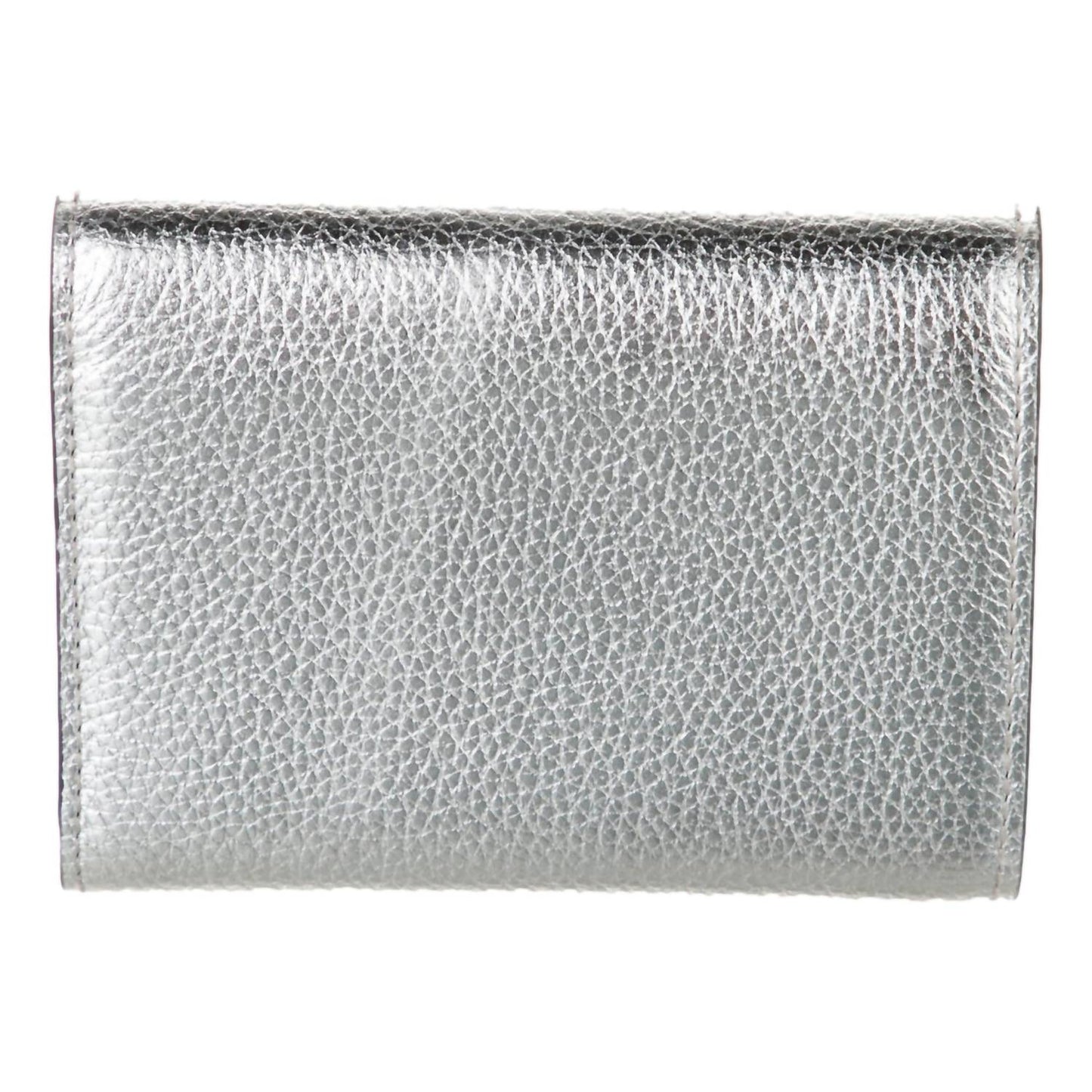 Jimmy Choo - Women's Loni Leather Embossed Logo Tri-fold Card Case Wallet