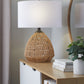 Congo 29" Contemporary Rattan Table Lamp