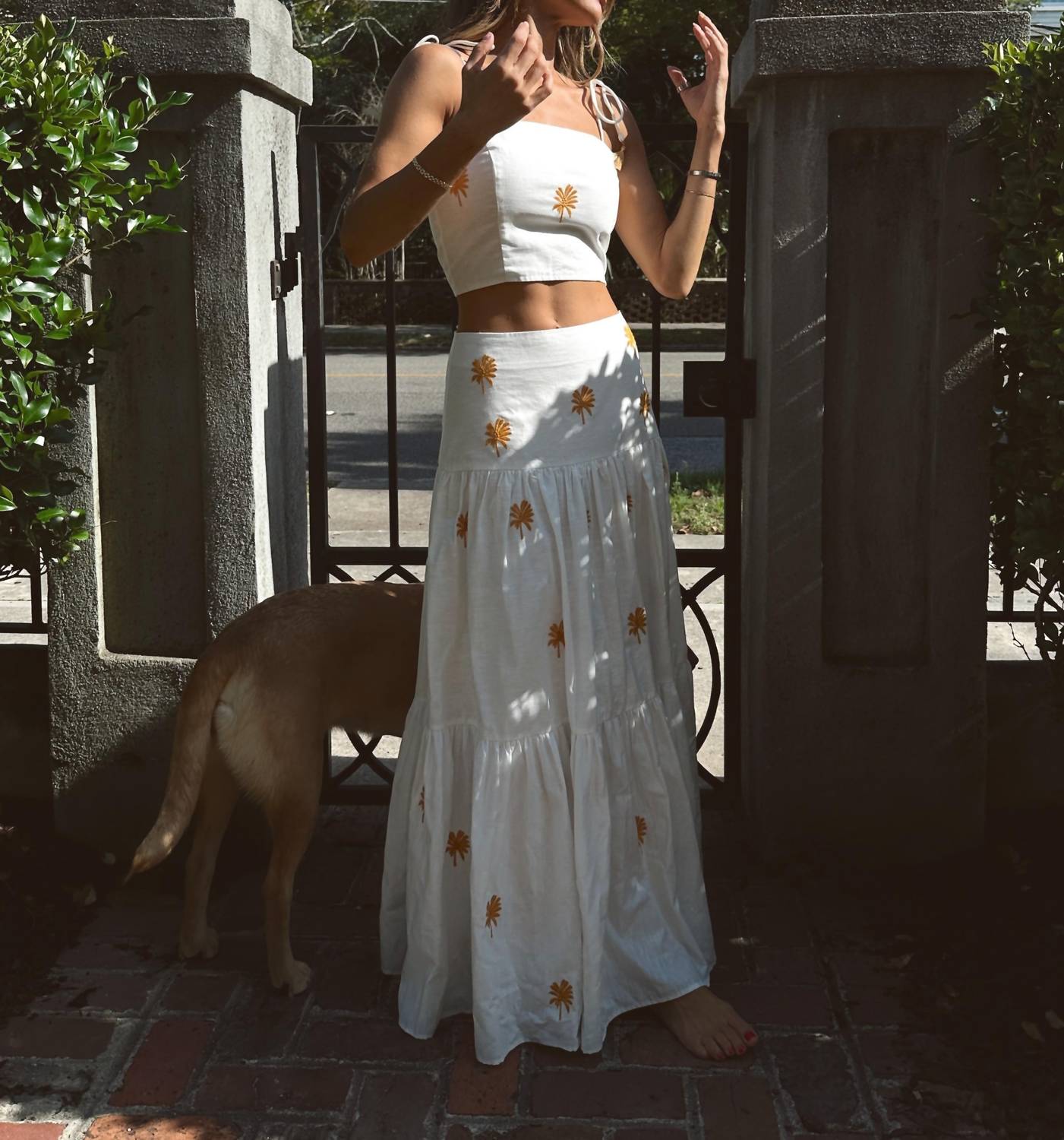 Endless Blu. - Esmeralda Maxi Skirt Set