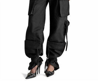 Steve Madden - Duo Mid Rise Oversized Cargo Pants