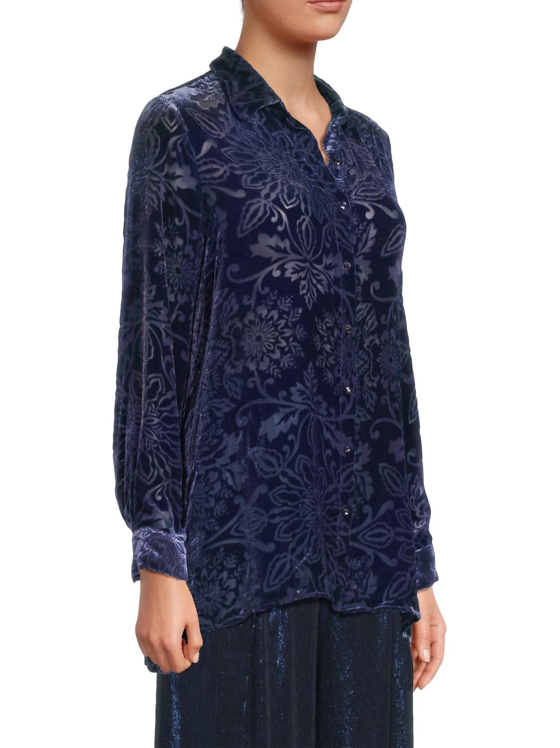 Johnny Was - Alixa Button Down Shirt - Plus
