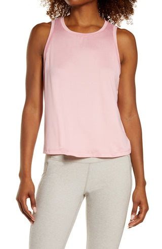 Beyond Yoga Balanced Muscle Tank - Azalea Pink