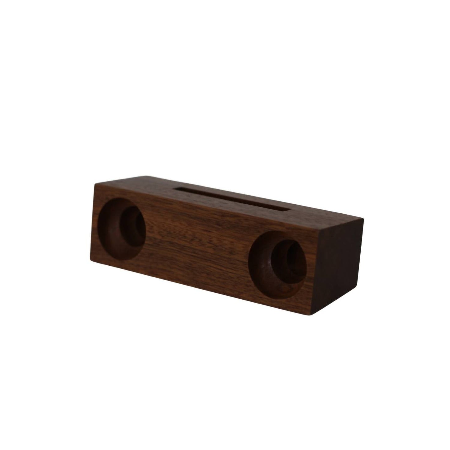 Creative Gifts International - Ebony Wood Amplifier/Phone Holder