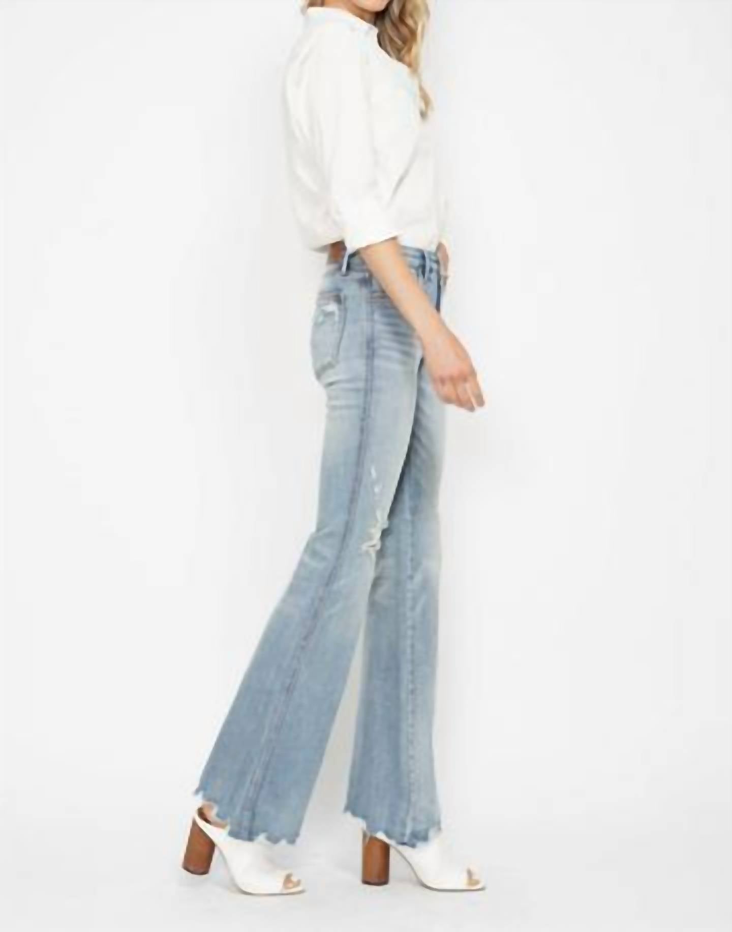 Judy Blue - Mid Rise Tummy Control Flare Jeans