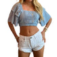Chaser - Square Neck Crop Top