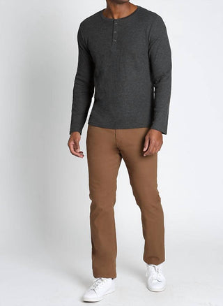 Jachs New York - Camisa Henley Waffle Clássica