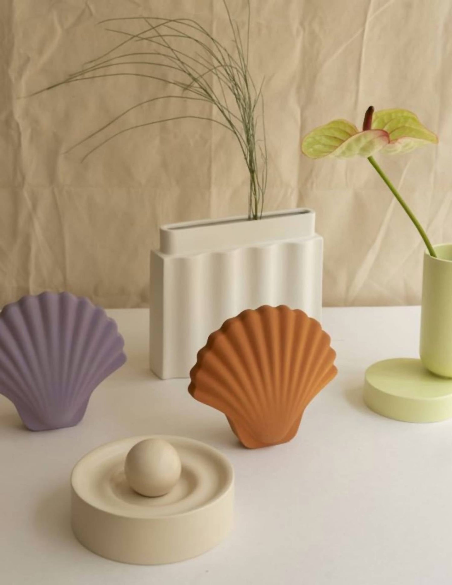 Los Objetos Decorativos - Sea Shell Vase