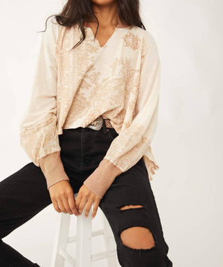 Free People - True Perfectionlong Sleeve V-neck Tee