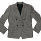 Theory - Women's Double Breasted Wool Blend Blazer Jacket