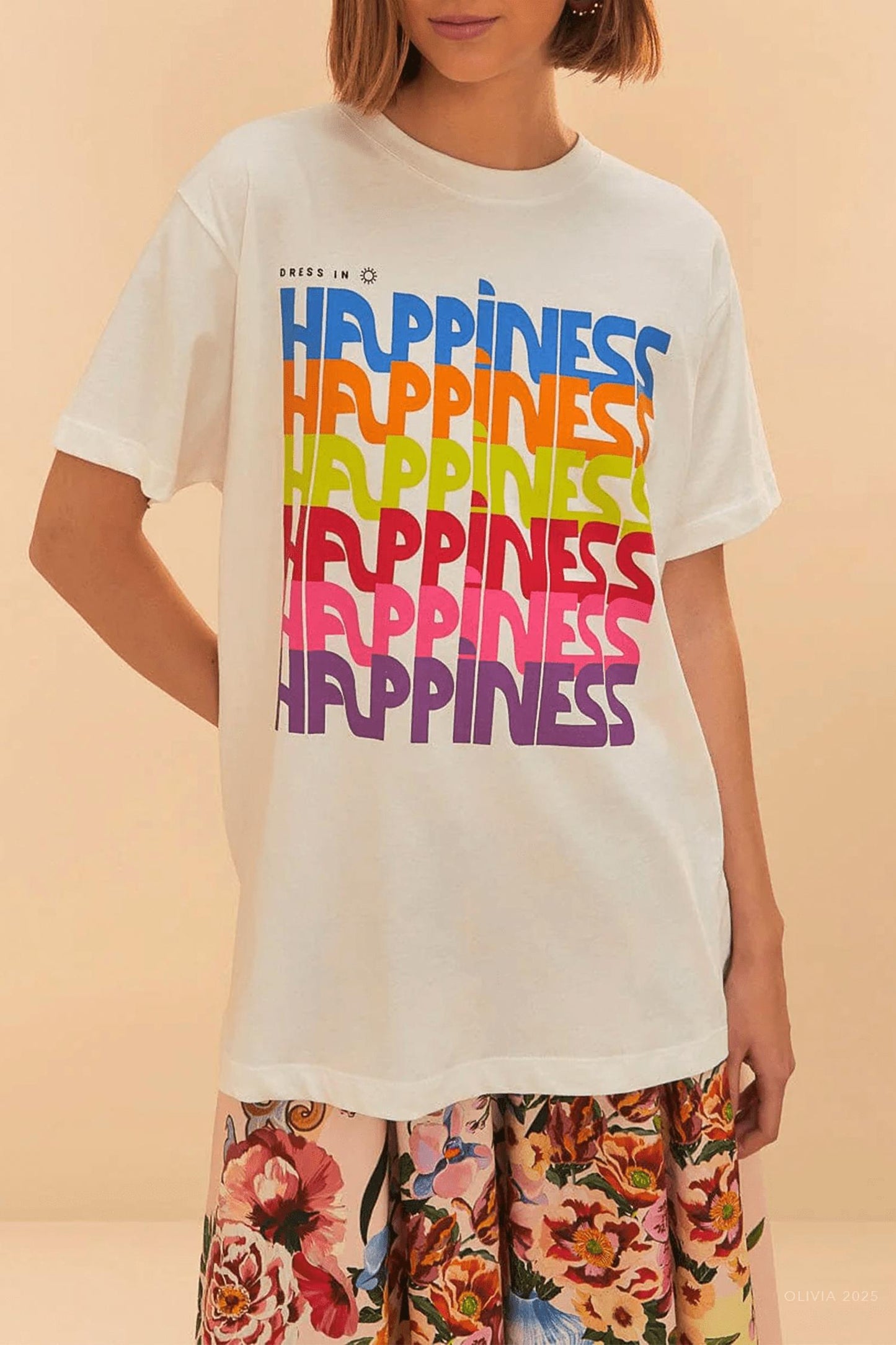 Farm Rio - Dress In Happiness Relaxed T-shirt