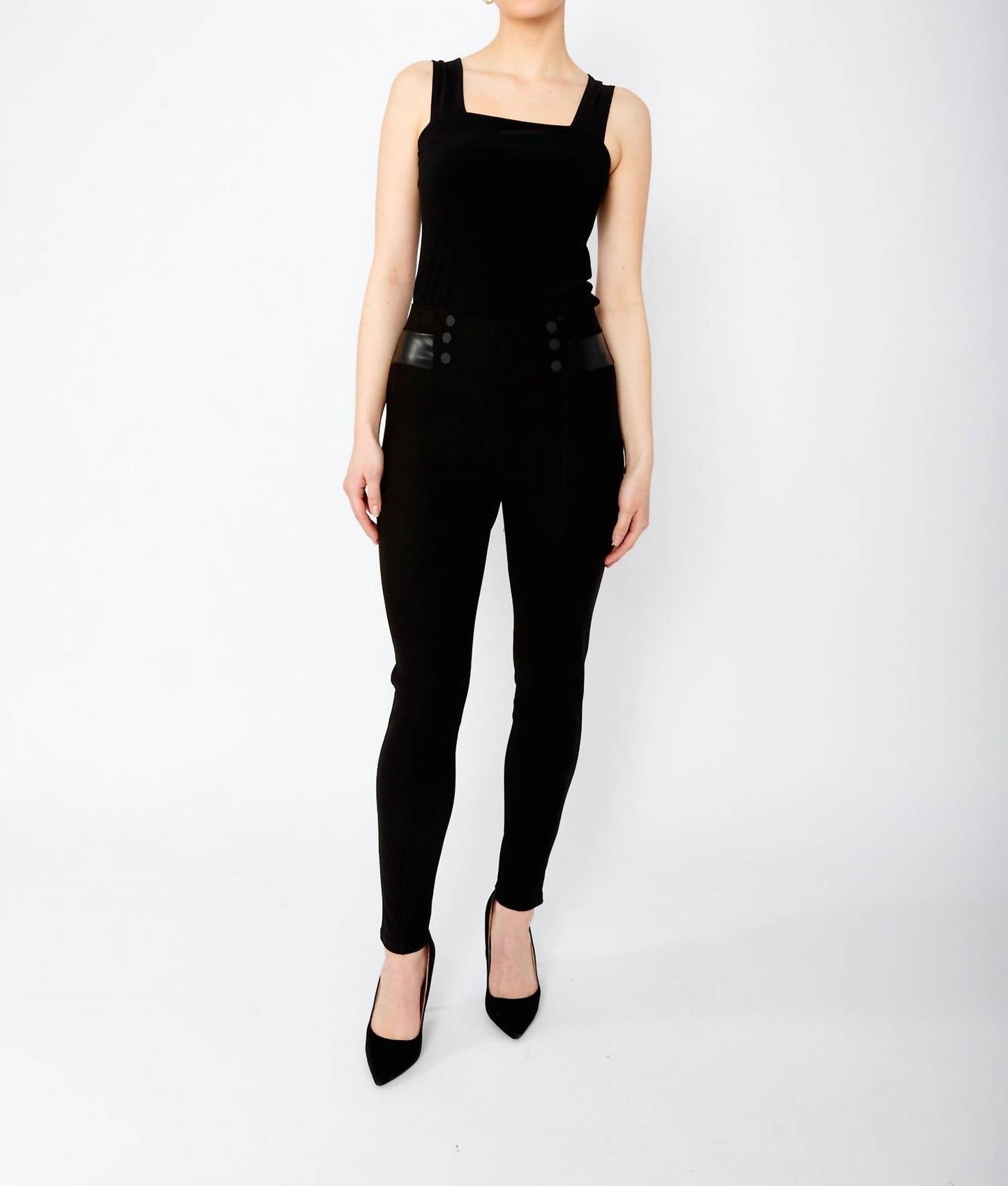 Frank Lyman - Mid-rise Skinny Knit Pant