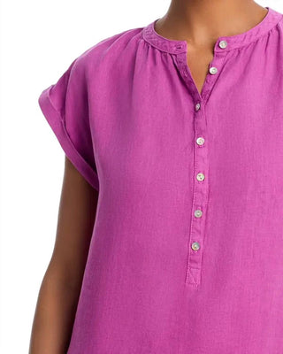 Bella Dahl - Cap Sleeve Henley Dress