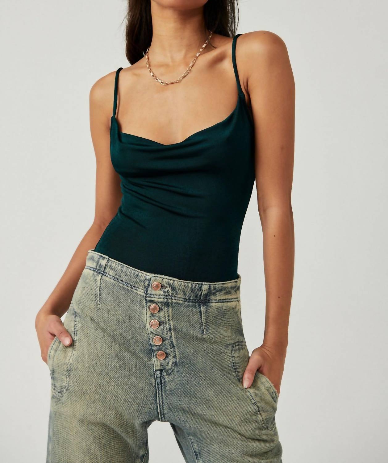 Free People - Cowls In The Club Bodysuit