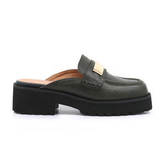 All Black - Mule com fivela plana