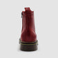 Kcr Group - Women's Premium Leather Zip-Up Boots