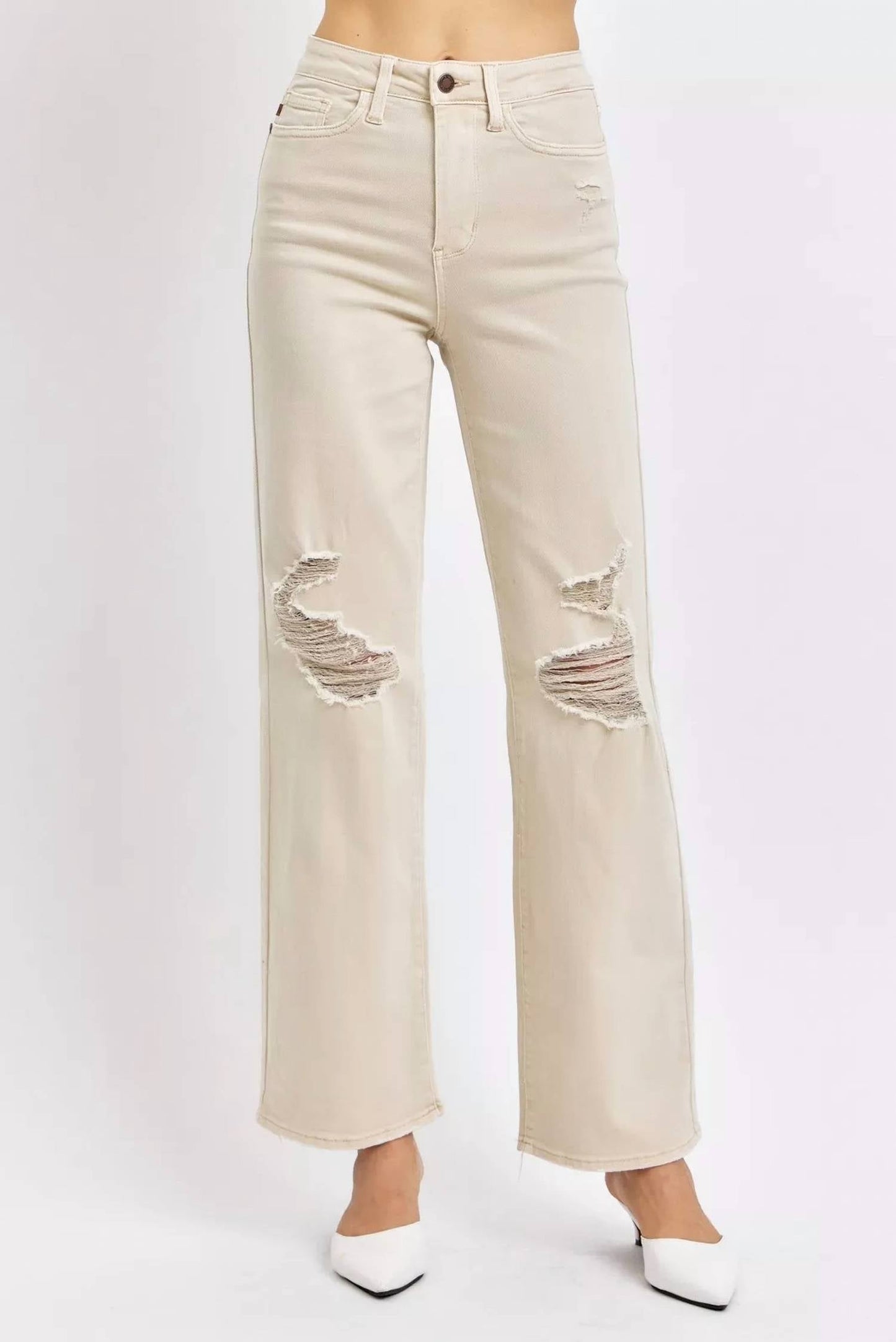 Judy Blue - High Waist Garment Dyed Jeans