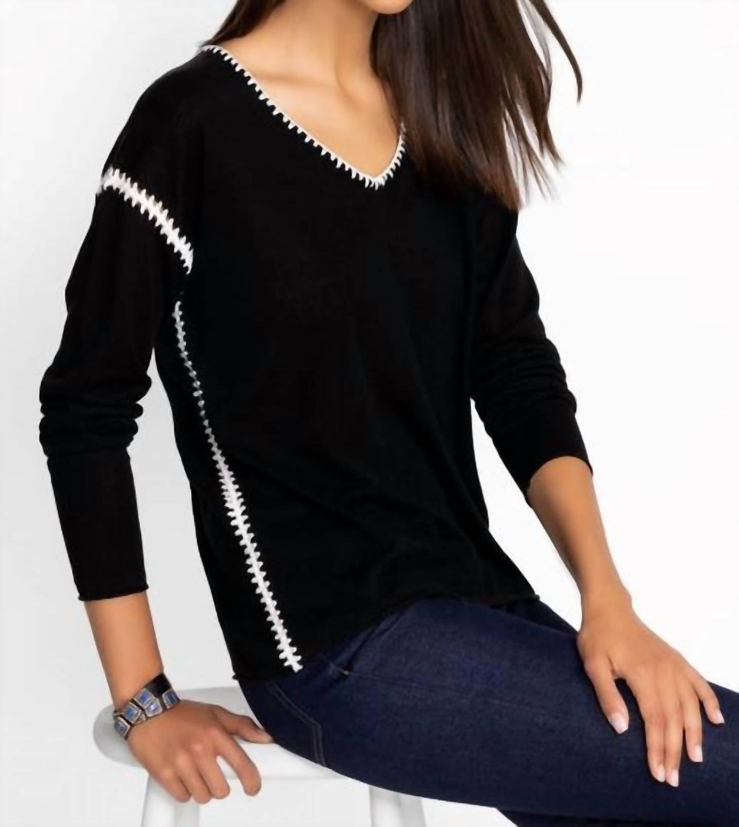 Johnny Was - LIGHTWEIGHT WHIPSTITCH PULLOVER
