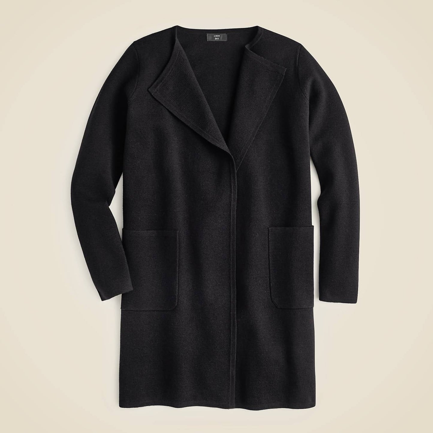 J.Crew - Juliette Collarless Sweater-blazer