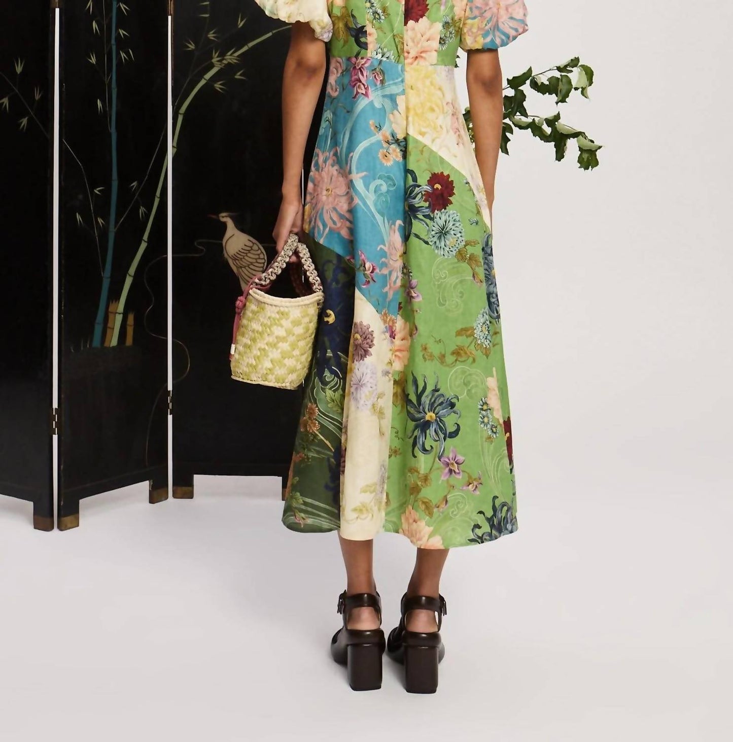 Alemais - Avery Spliced Midi Dress