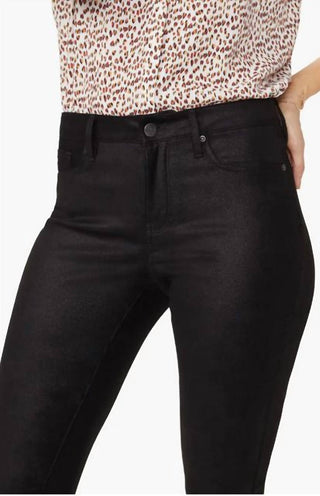 Nydj - Calça skinny texturizada de camurça sintética Alina