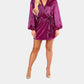 Buddylove - Adeline Sequin Wrap Dress